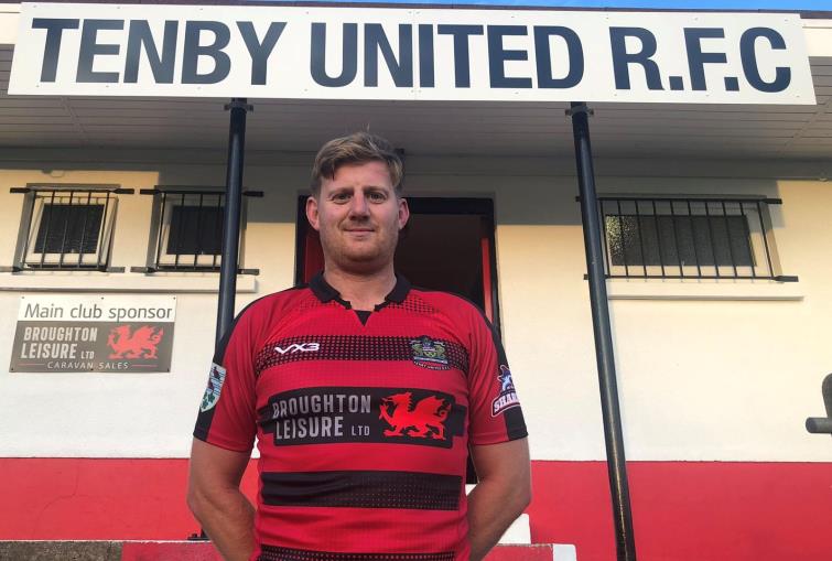 Dan Colley - outstanding for the Seasiders in his new role as a flanker